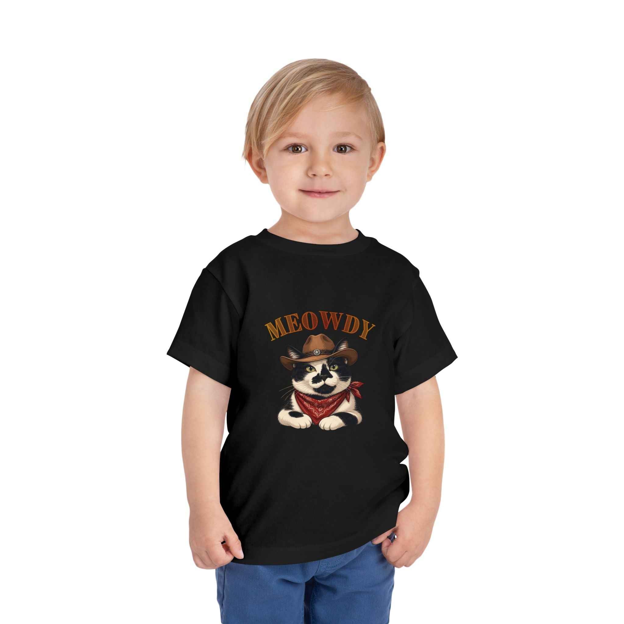 Meowdy Toddler Tee