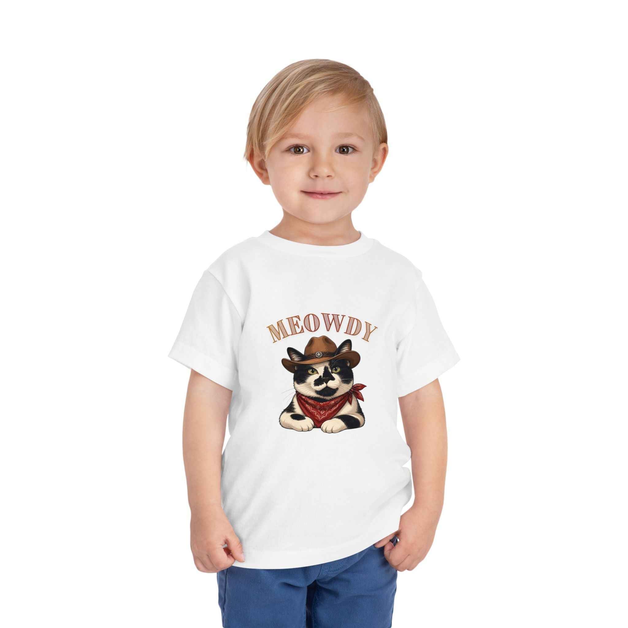 Meowdy Toddler Tee