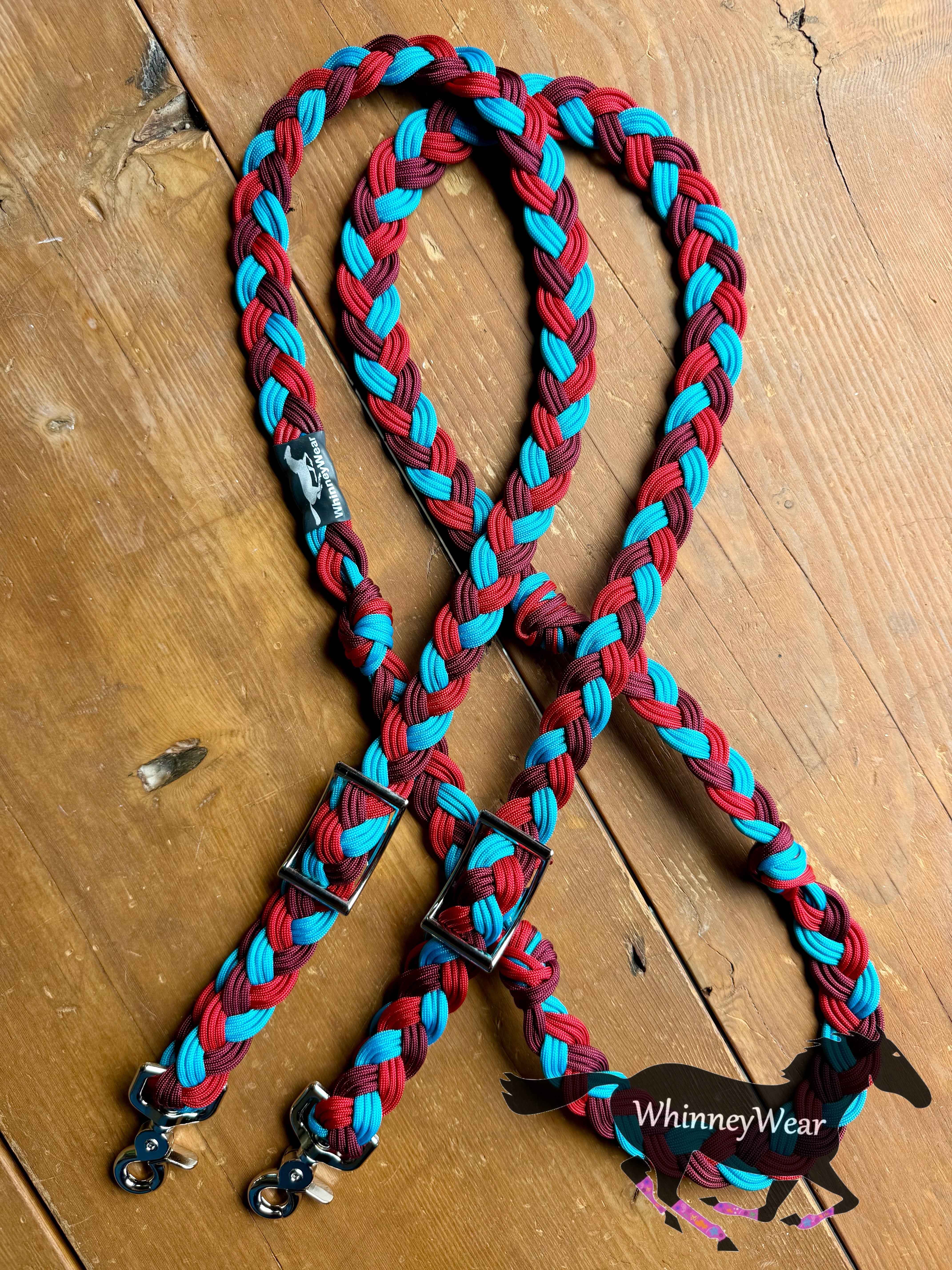 8ft Montana Braided Reins