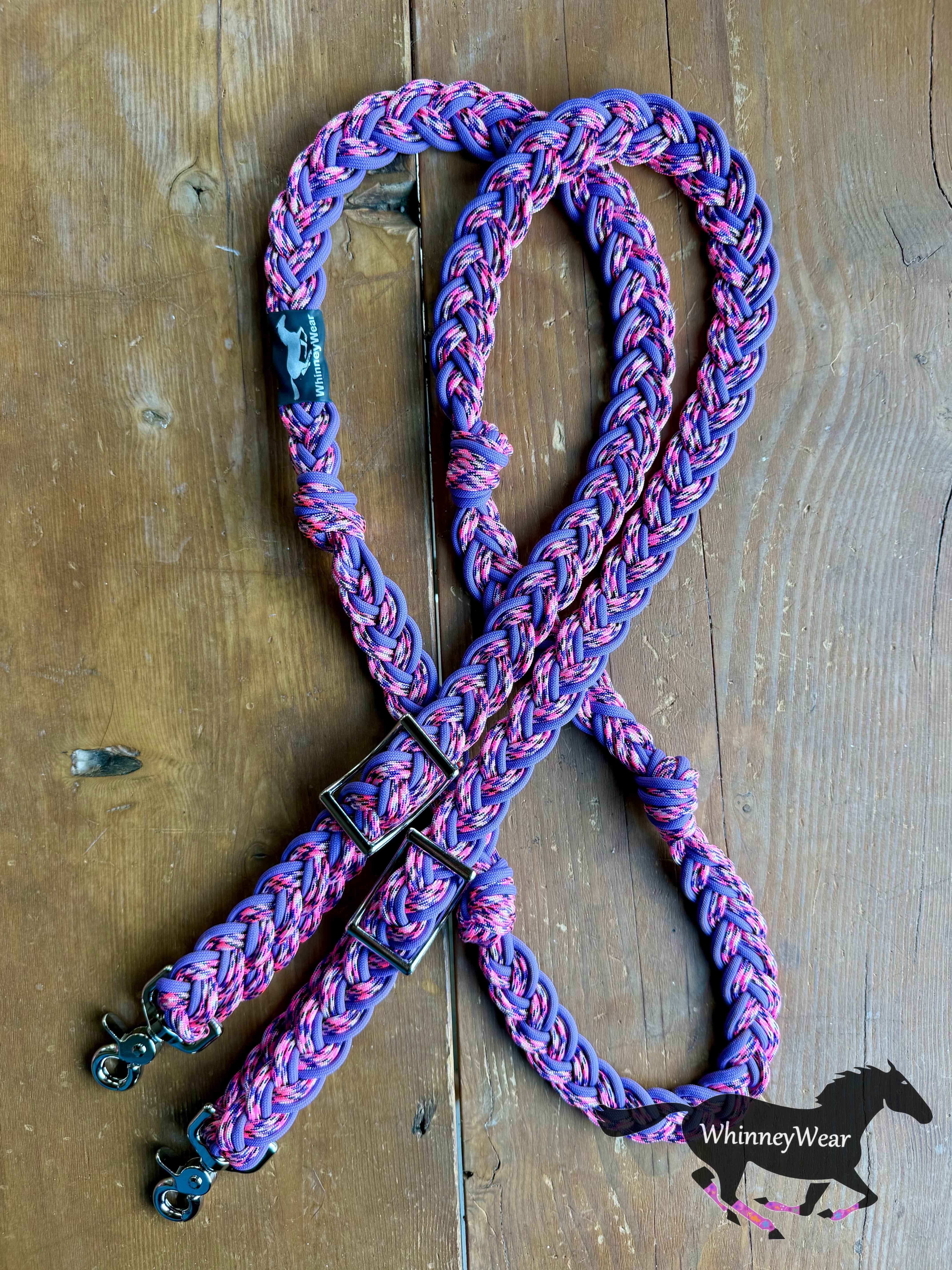 8ft Sugar Pop Braided Reins