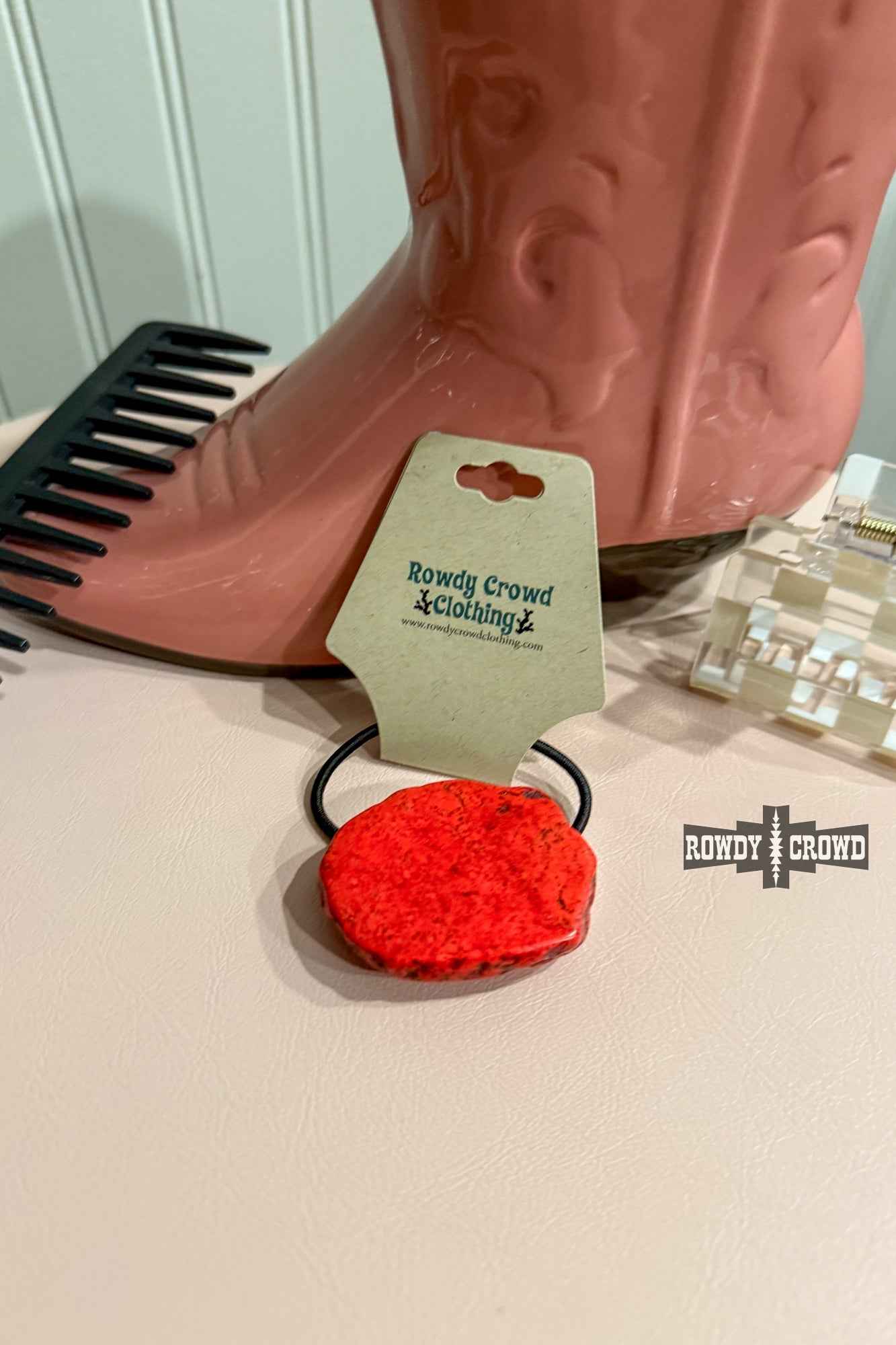 DS Red Rock Ponytail Holder