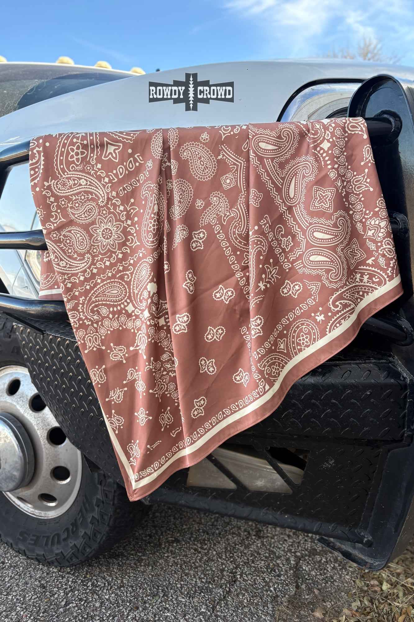 DS MOCHA Paisley Creek Wild Rag