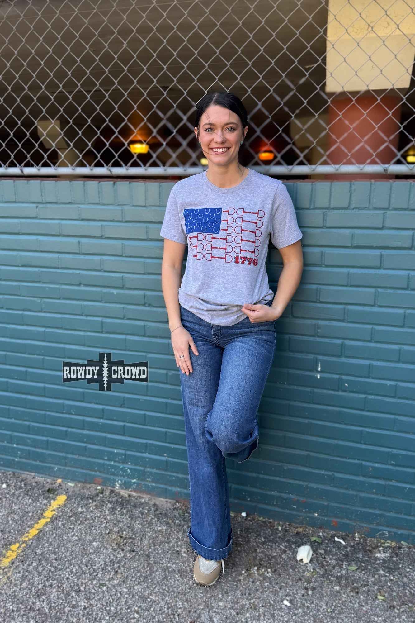 DS Bit of Freedom Tee- GRAY
