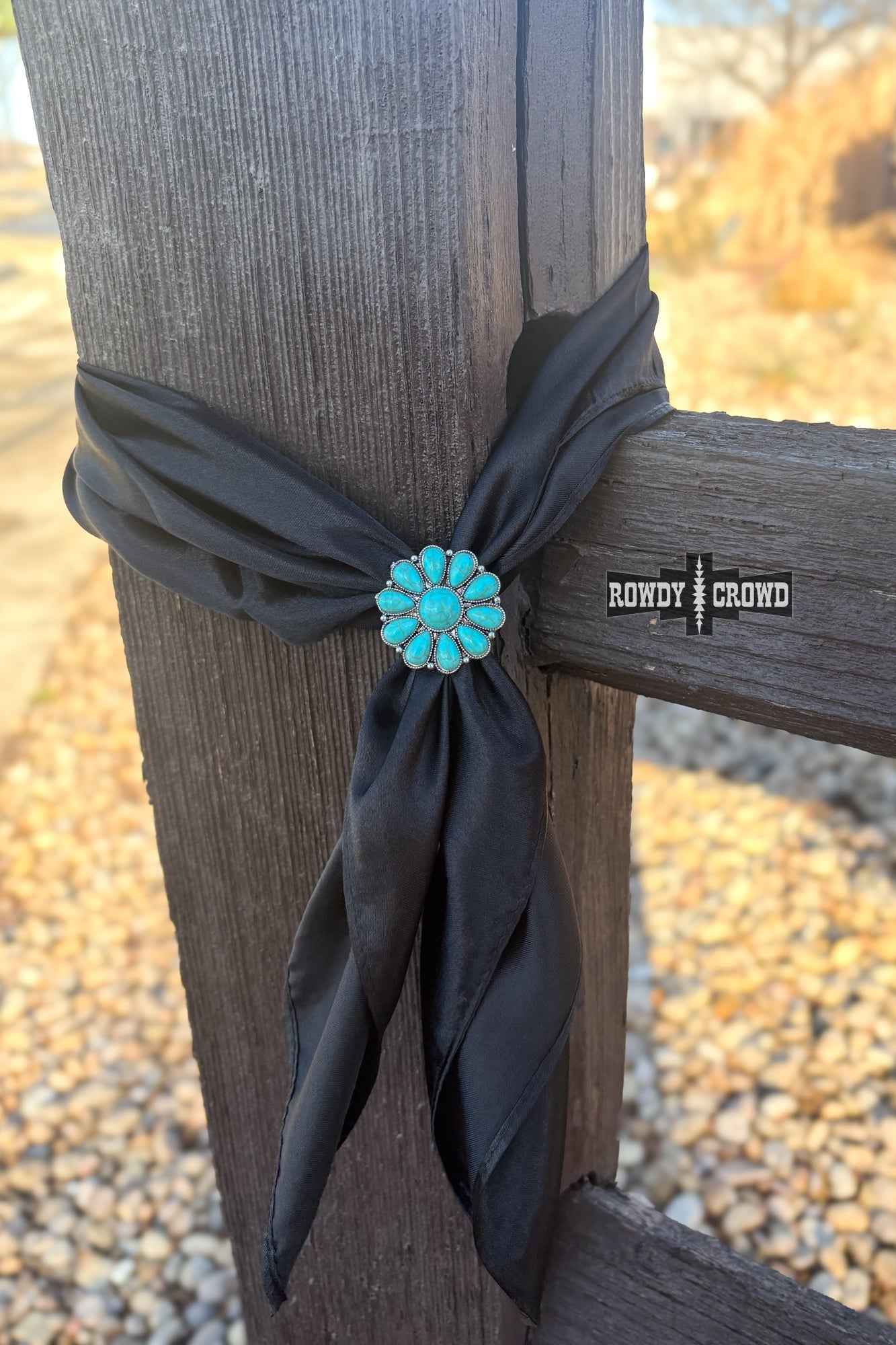DS Concho Spice Scarf Slide/ Ring