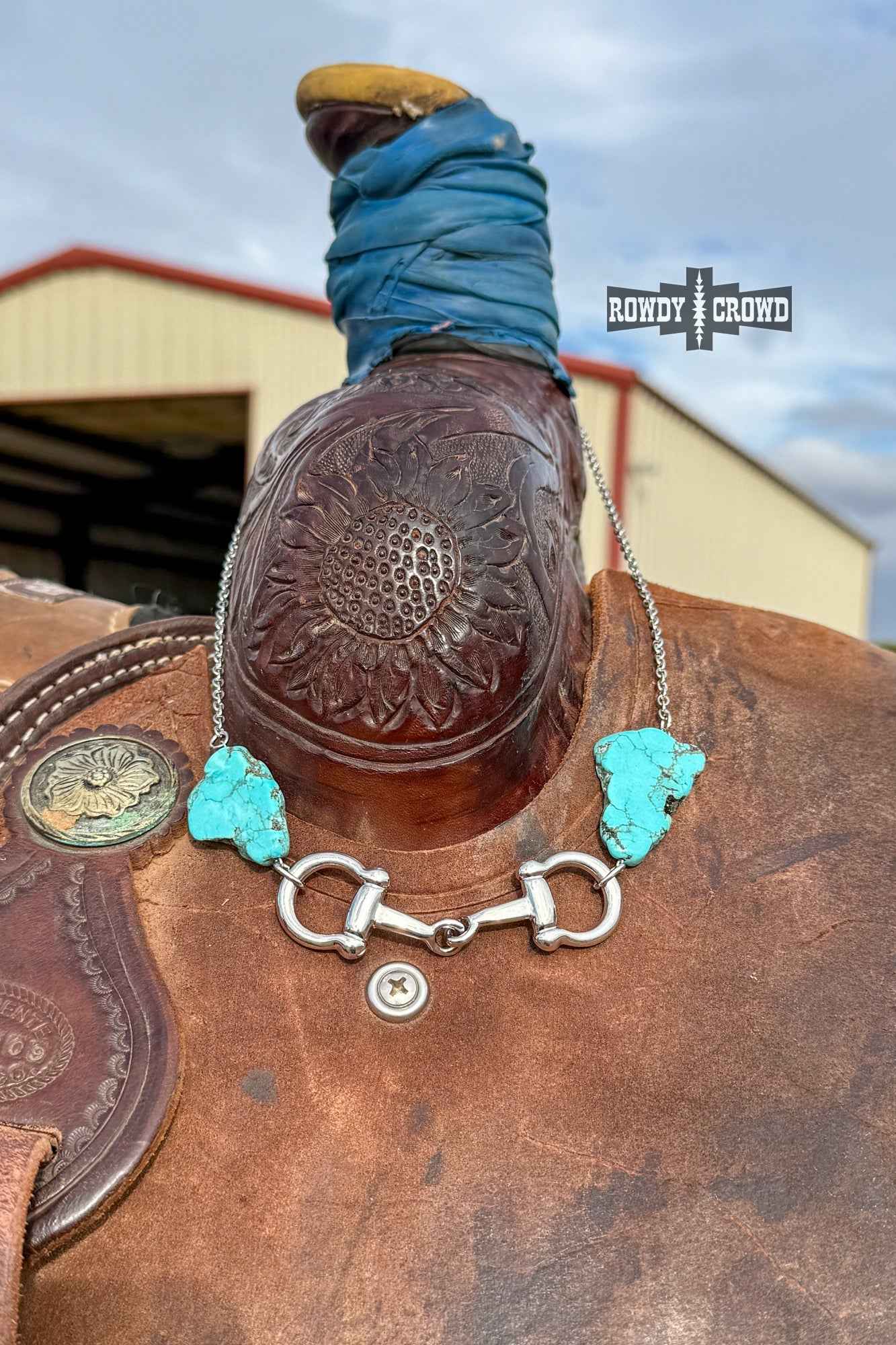 DS Turquoise Bit Necklace
