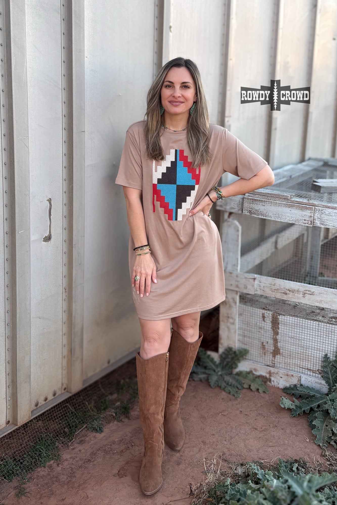 DS Alamosa Aztec Dress