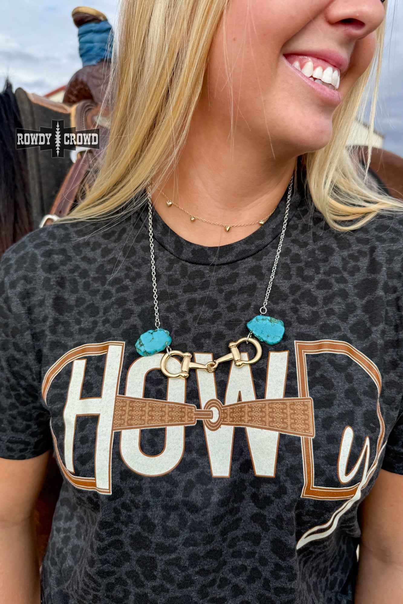 DS Turquoise Bit Necklace