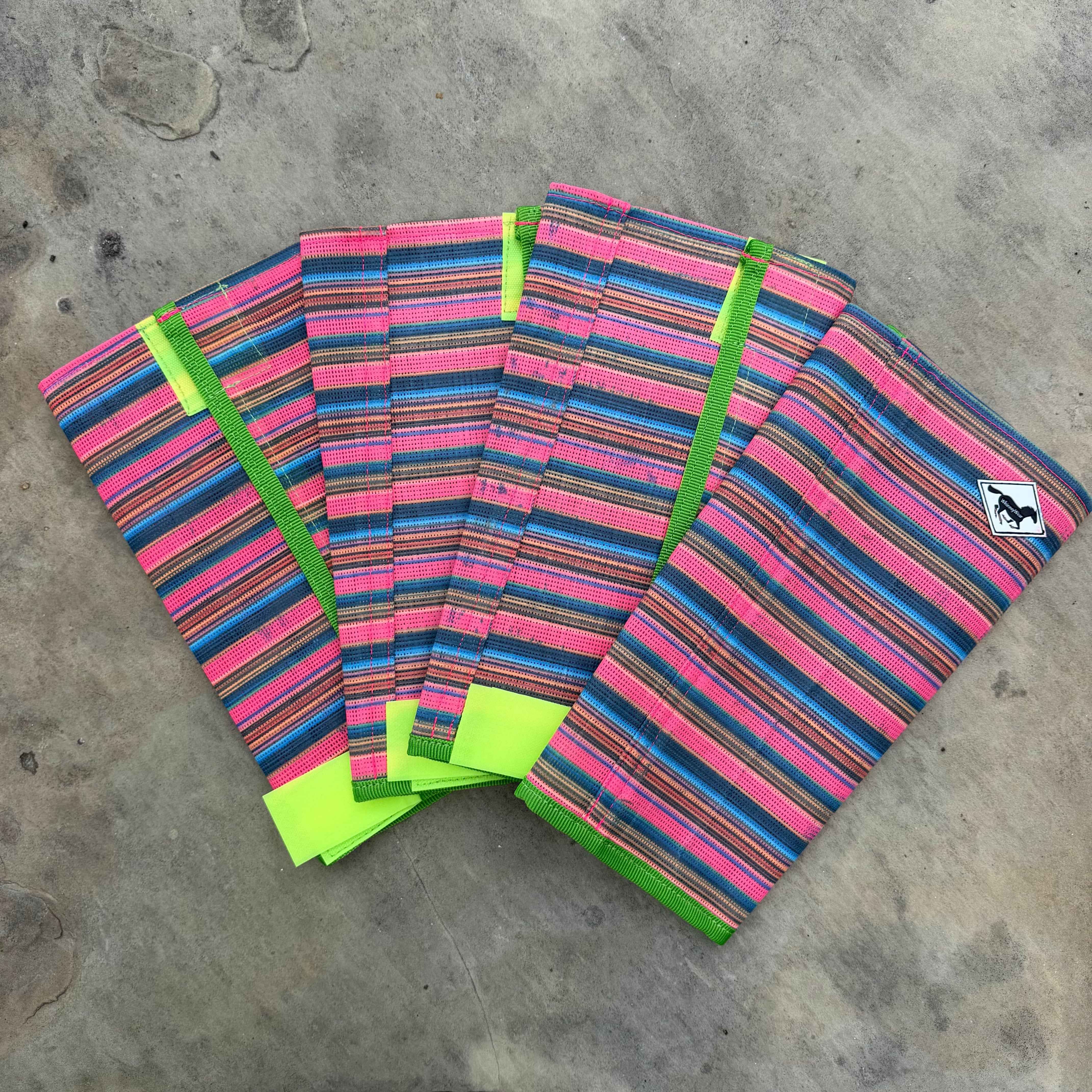Buzz Off Fly Boots: Neon Vaquero (JR HSRF)