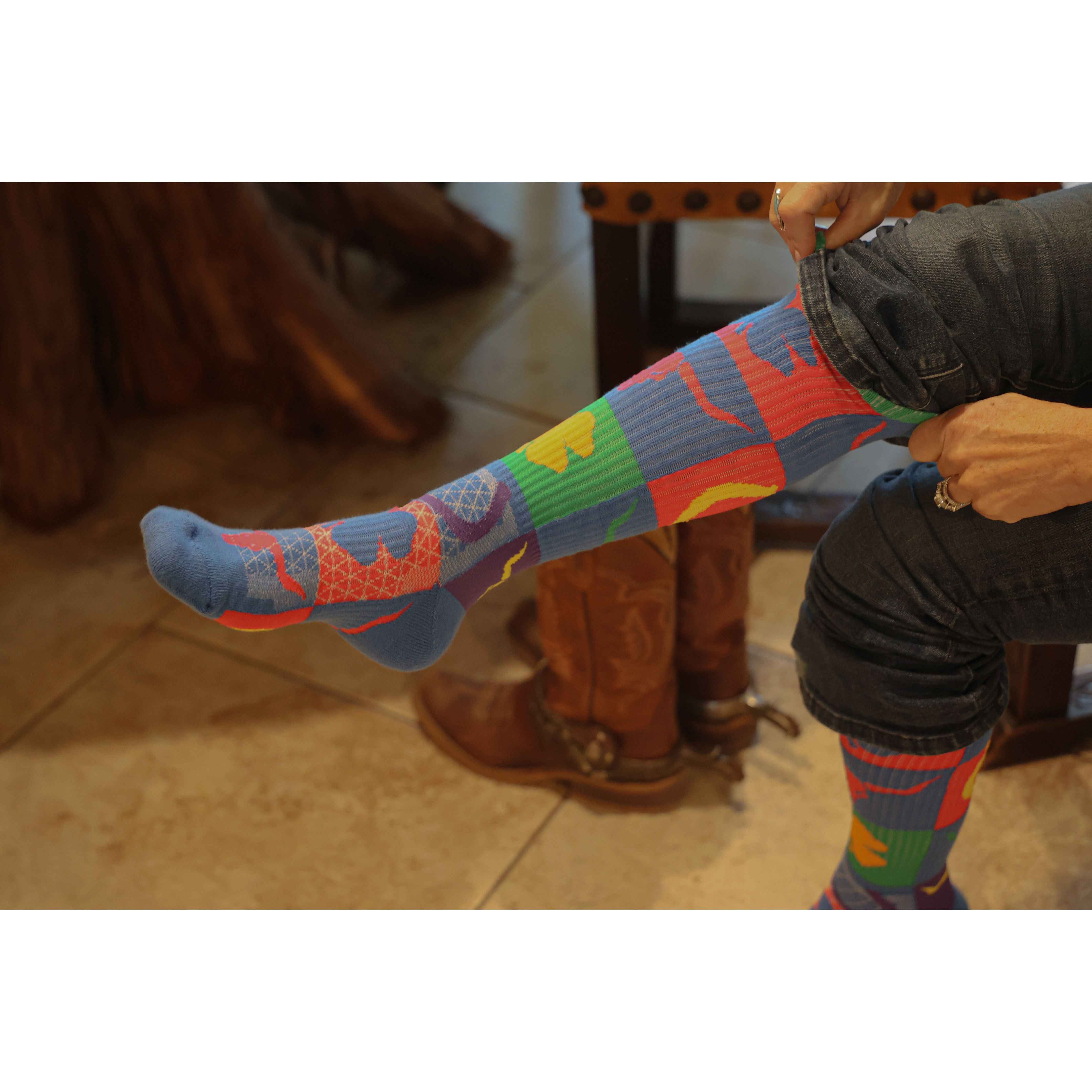 Austin Hustle Performance Boot Socks