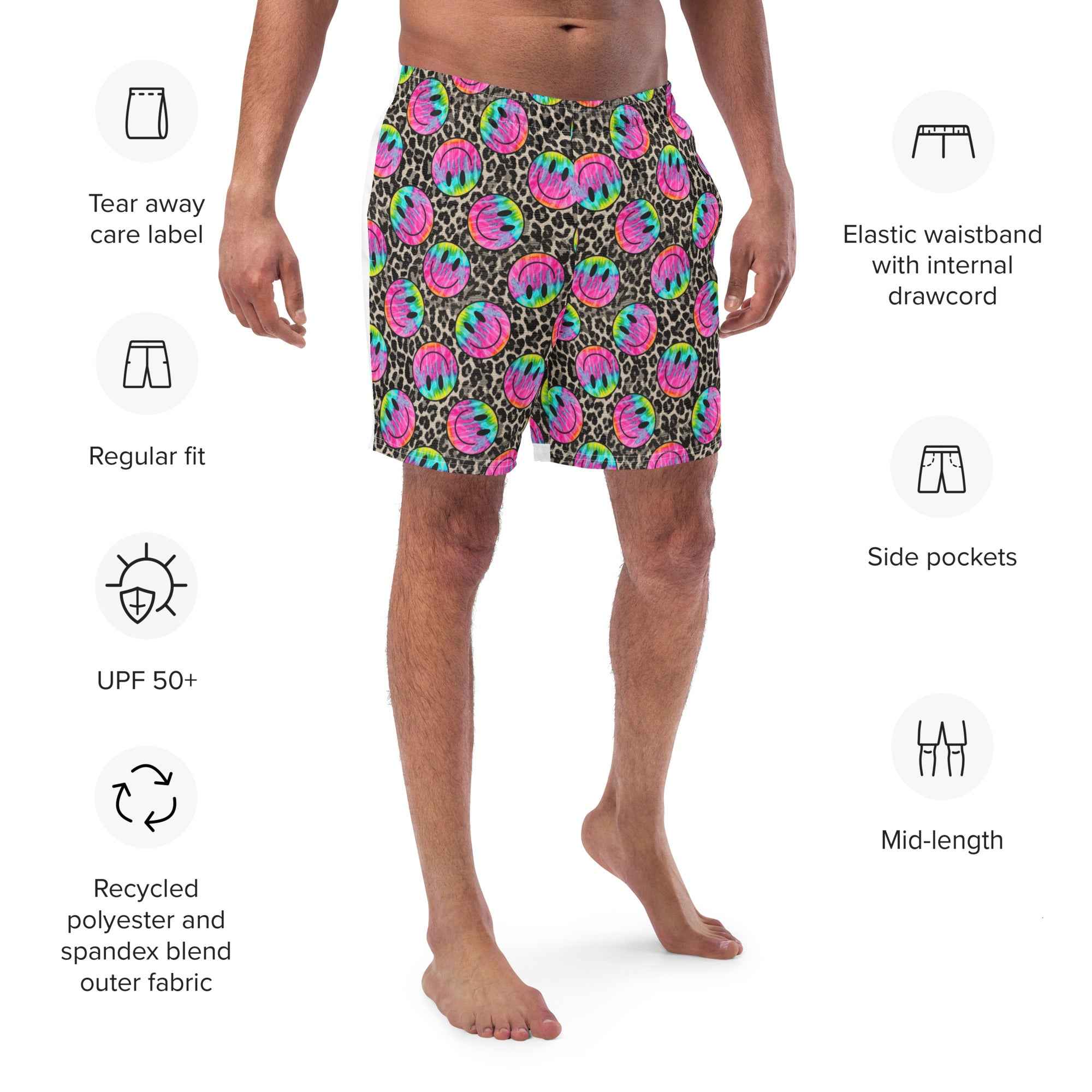 Happie Hippie Swim Trunks