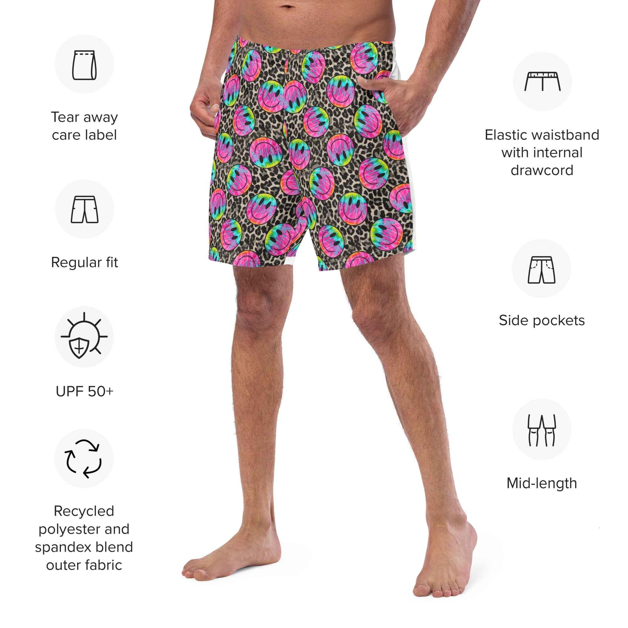 Happie Hippie Swim Trunks