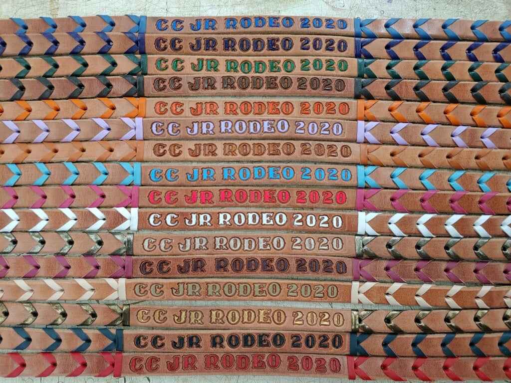 Custom made: Leather Lace Reins