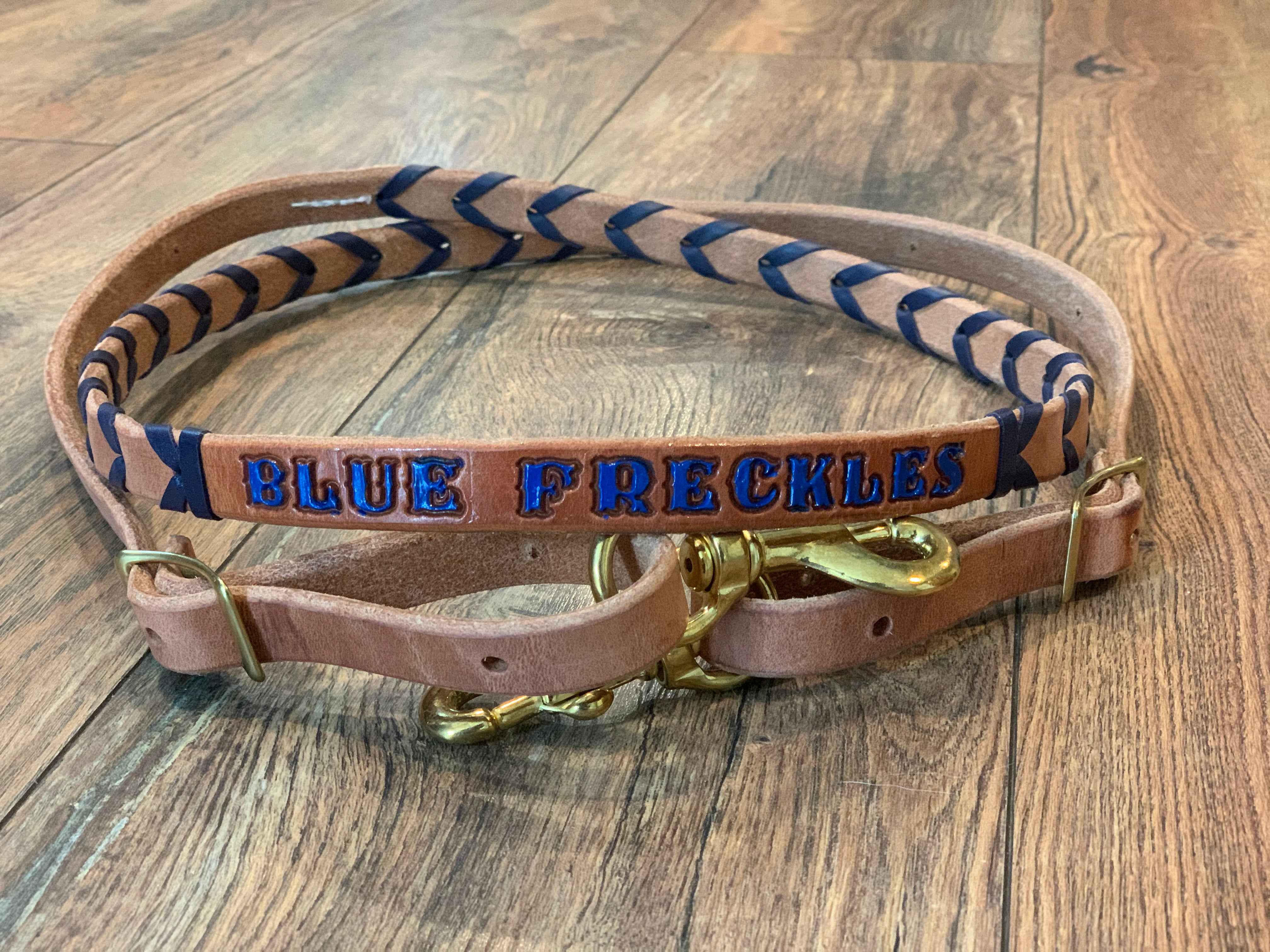 Custom made: Leather Lace Reins