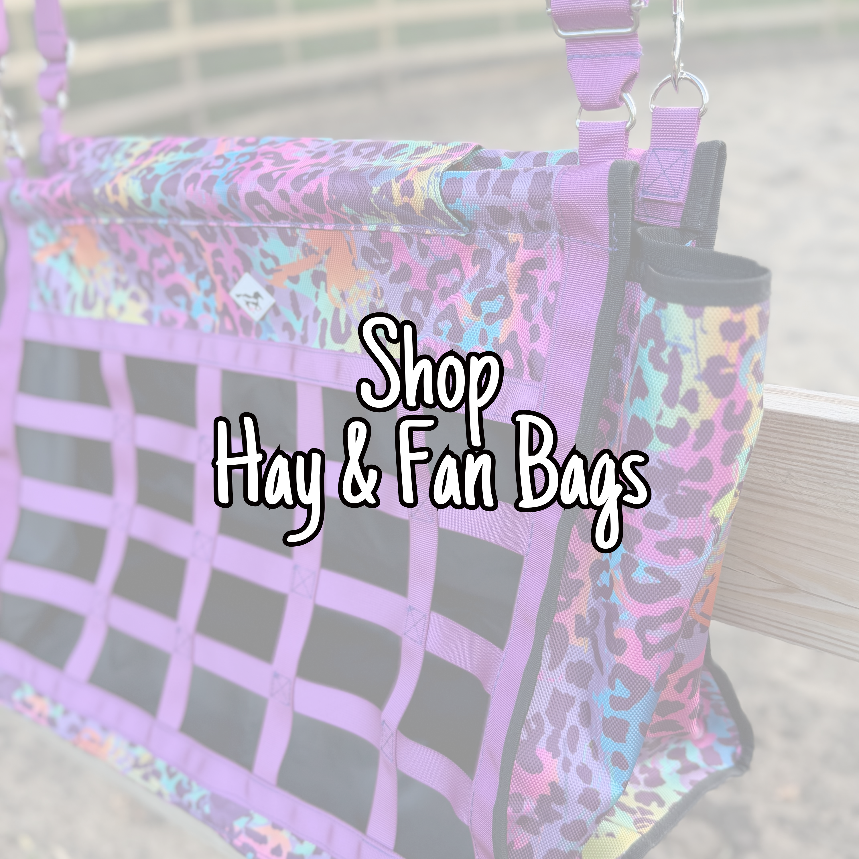 Slow Graze Hay Bags & Barn Breeze Fan Bags