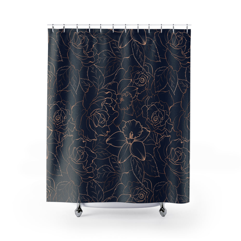 Golden Grace Shower Curtain
