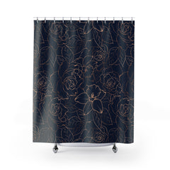 Golden Grace Shower Curtain