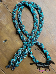 7ft Los Gatos Rhinestone Braided Reins