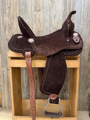 15” WhinneyLite Barrel Saddle - 7” gullet