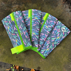 Buzz Off Fly Boots: Neon Plumes