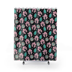 Betty Blossoms Shower Curtain