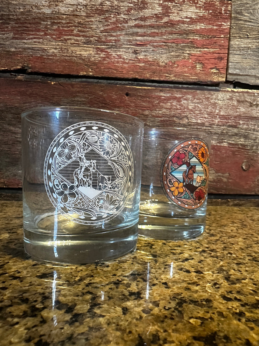 On the Rocks Glass Breakaway Roper