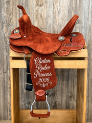 Custom Clinton Royalty Saddle