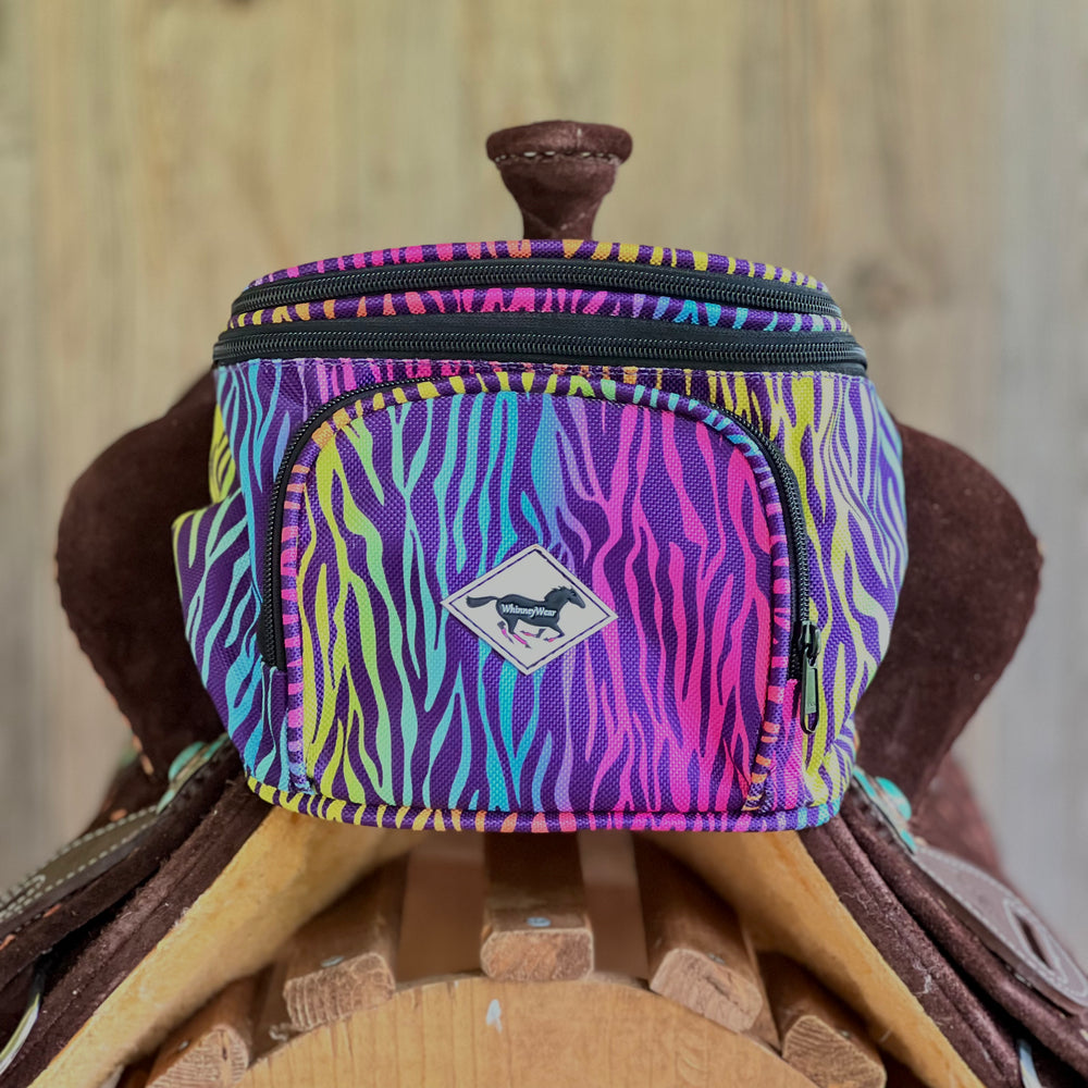 80's Zebra Pommel Pack – Saddle Pommel Bag | WhinneyWear