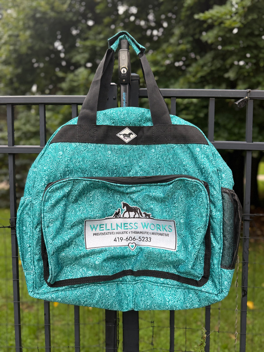CUSTOM WhinneyOrganizer Bag – Round Gear Backpack