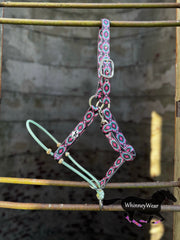 Cotton Candy Aztec/Lariat Nose Halter