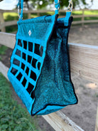 Slow Graze Hay Bag - Tooled Turquoise | WhinneyWear