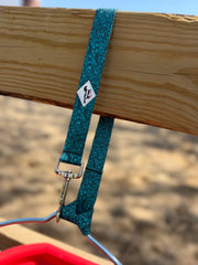 Tooled Turquoise Bucket Strap