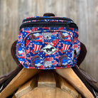 Red White & Boozy Pommel Pack – Saddle Pommel Bag | WhinneyWear