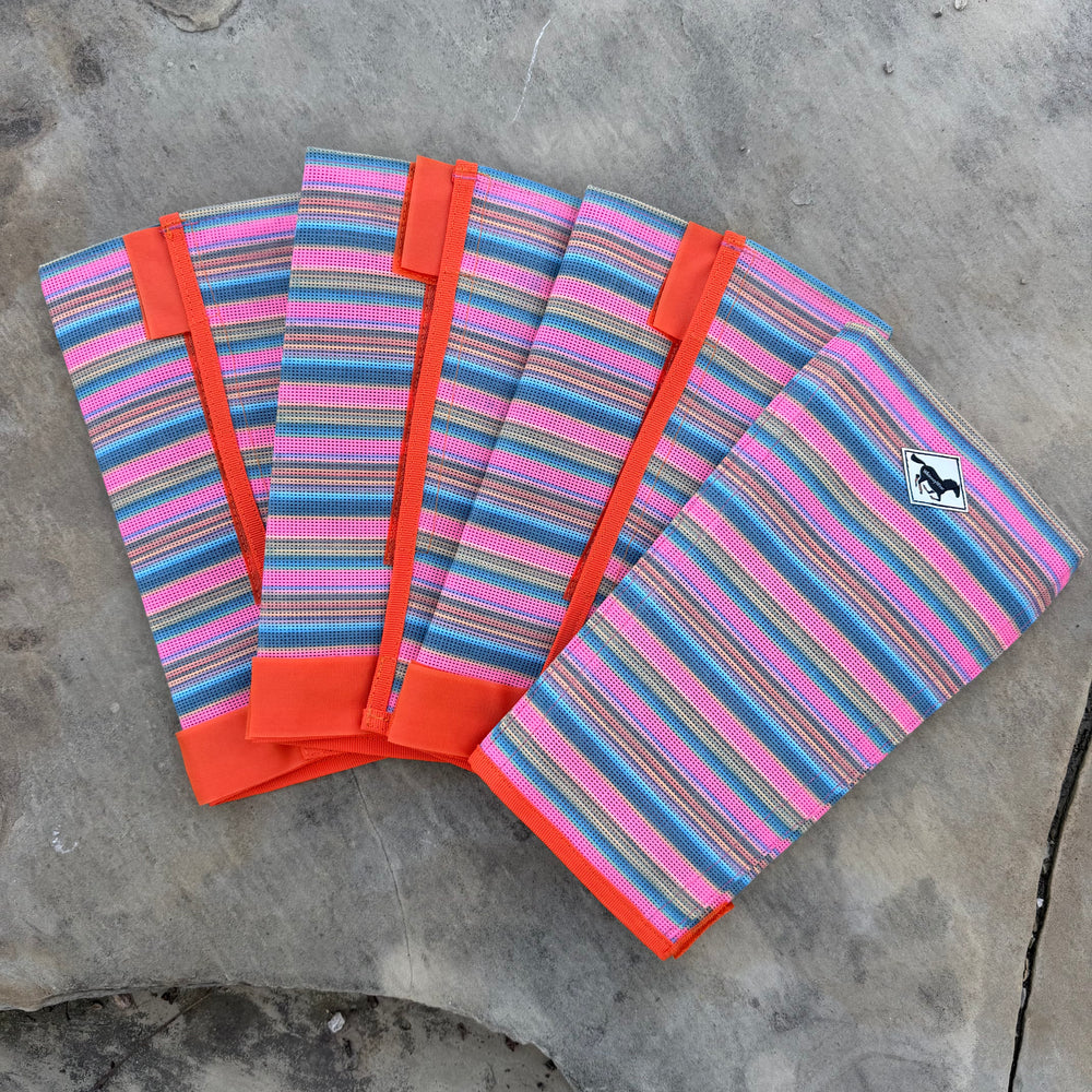 Buzz Off Fly Boots: Neon Vaquero