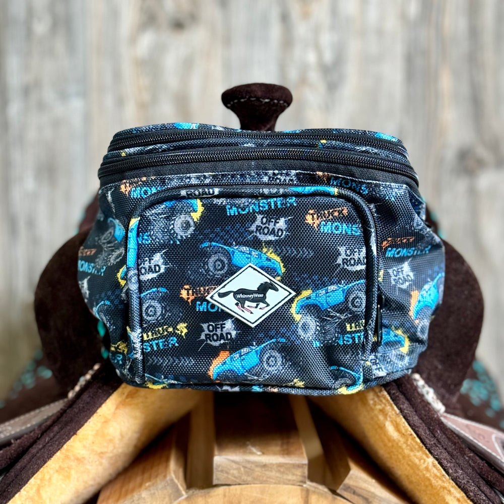 Monster Trucks Pommel Pack – Saddle Pommel Bag | WhinneyWear