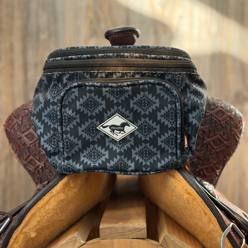 Midnight Aztec Pommel Pack – Saddle Pommel Bag | WhinneyWear