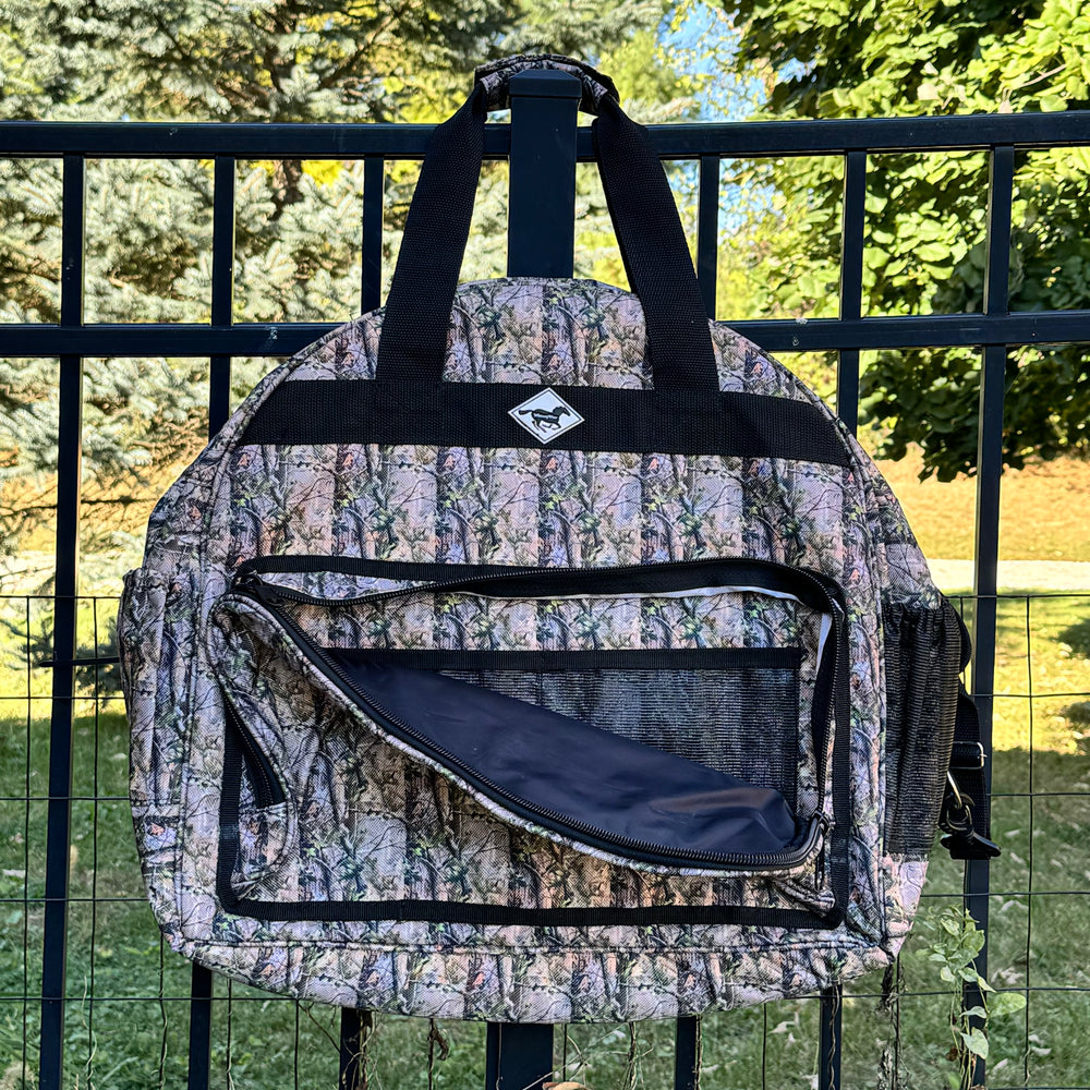 Camo WhinneyOrganizer Bag – Round Gear Backpack