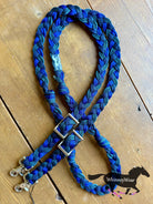 8ft Blue Hue Braided Reins