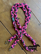 8ft Diva Braided Reins