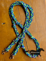 8ft Open Spaces Rhinestone Braided Reins