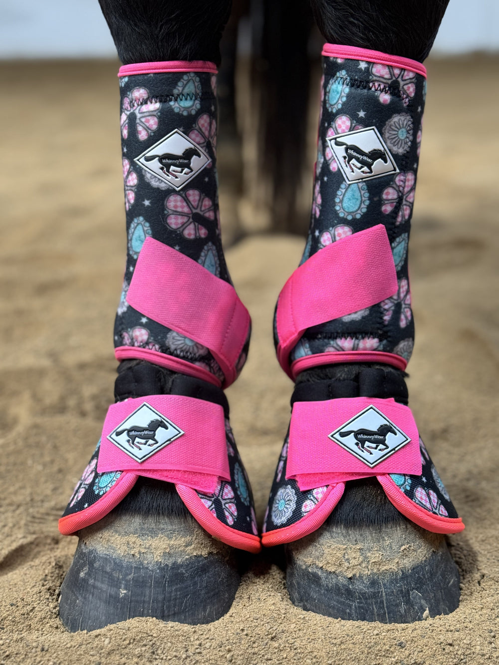 Made to Order Betty Blossoms Horse Sport Boots | WhinneyWear
