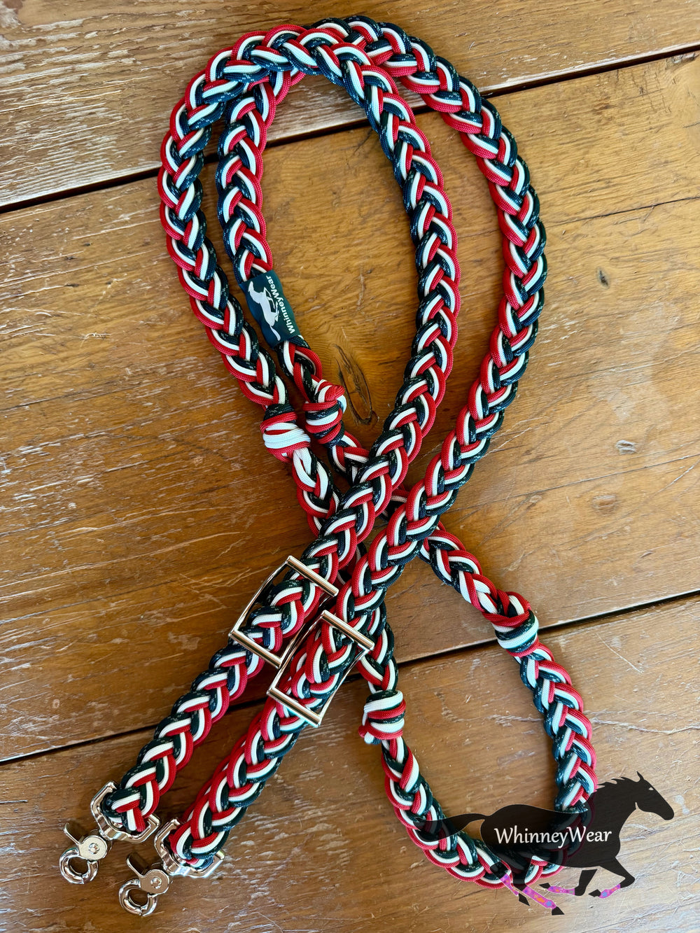 8ft Badger Braided Reins
