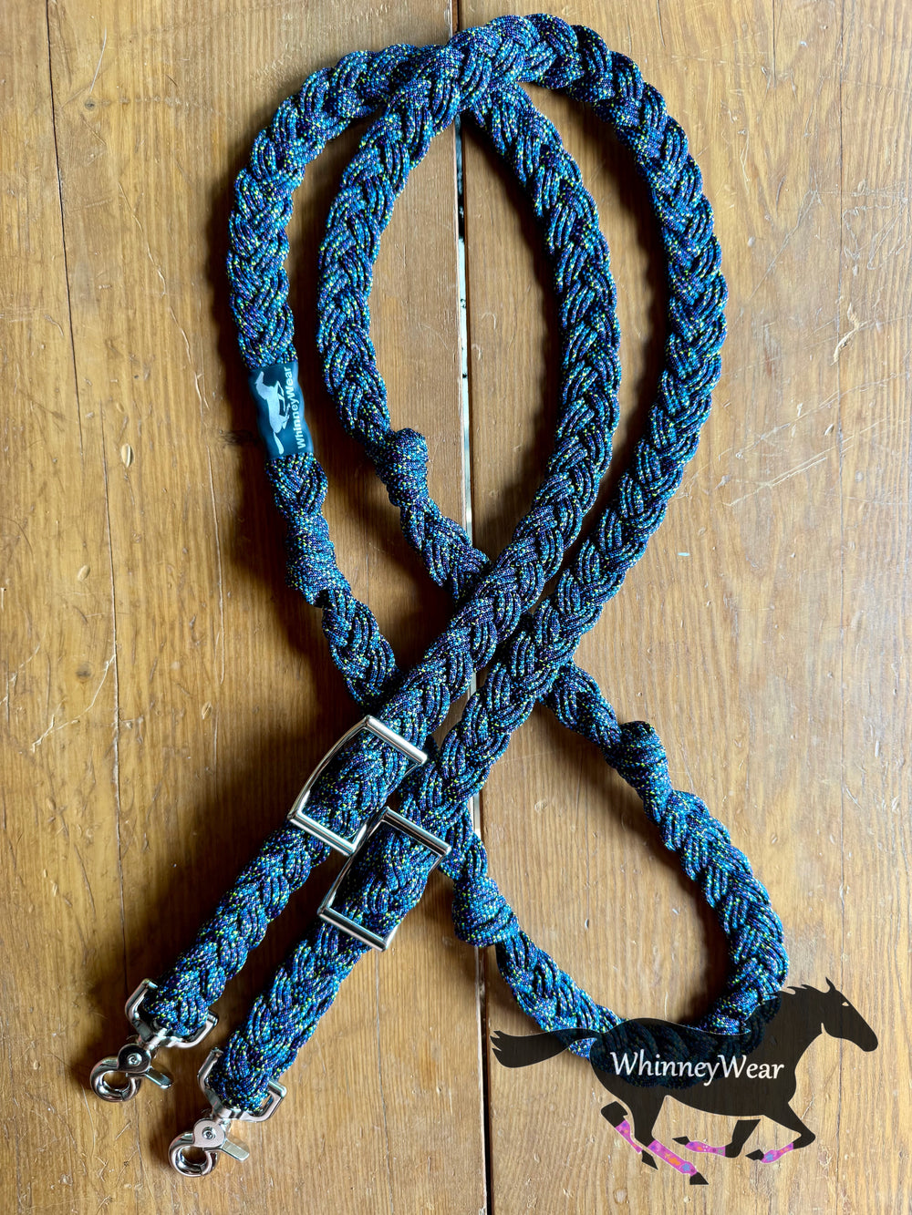 8ft Outer Space Braided Reins