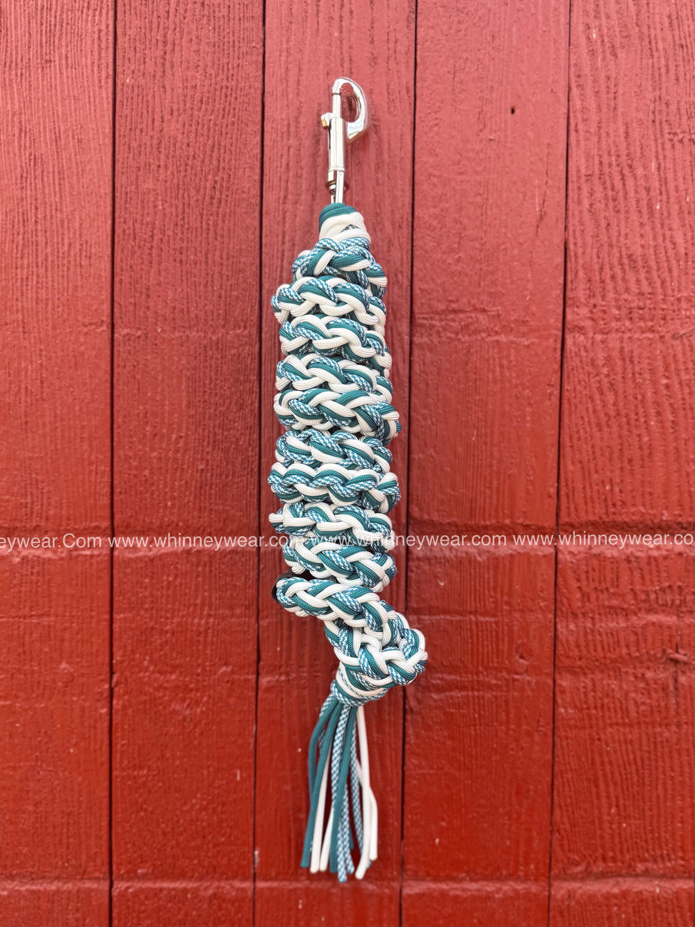 Teal Twist Braided Leadrope