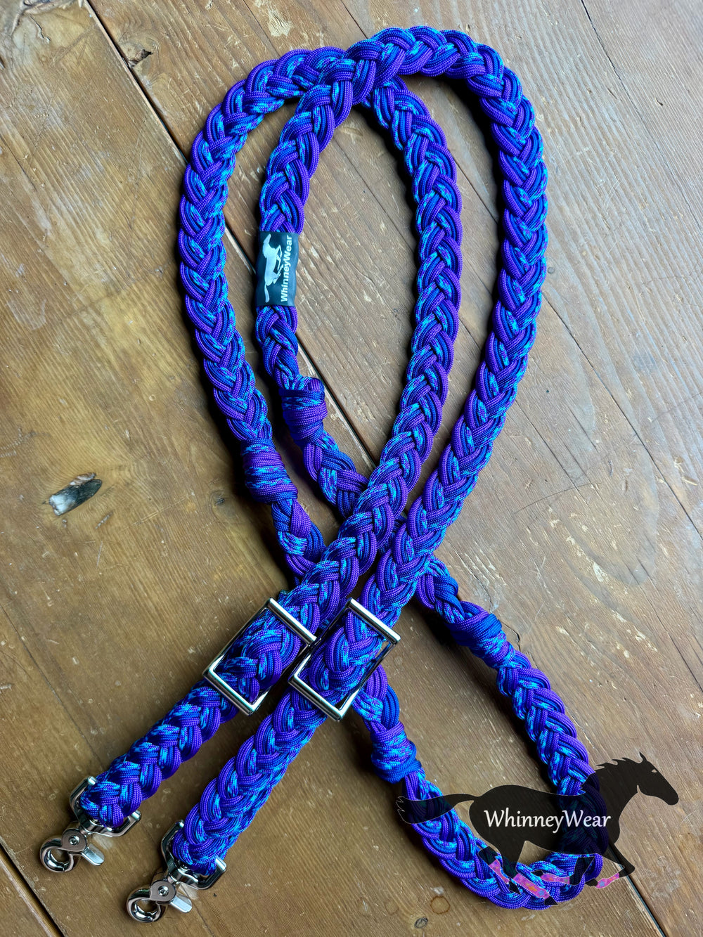 8ft Moonbeam Braided Reins