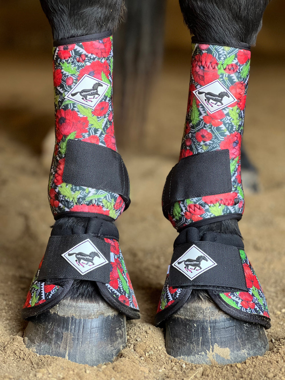 Made to Order Poppy Horse Sport Boots | WhinneyWear