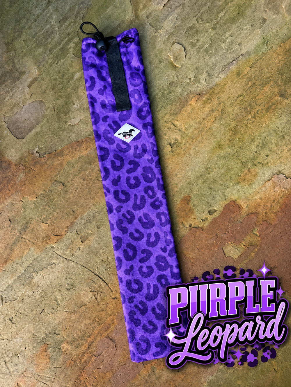 Purple Leopard Tailbag