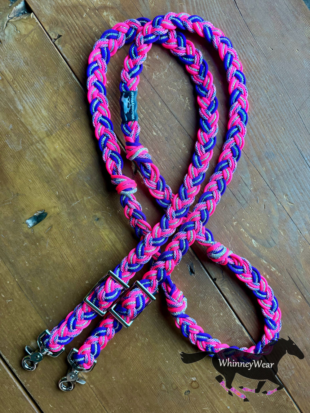 7ft Dreamer Rhinestone Braided Reins