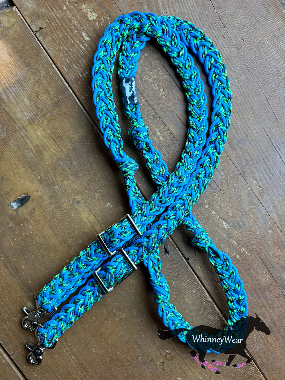 8ft Reef Braided Reins