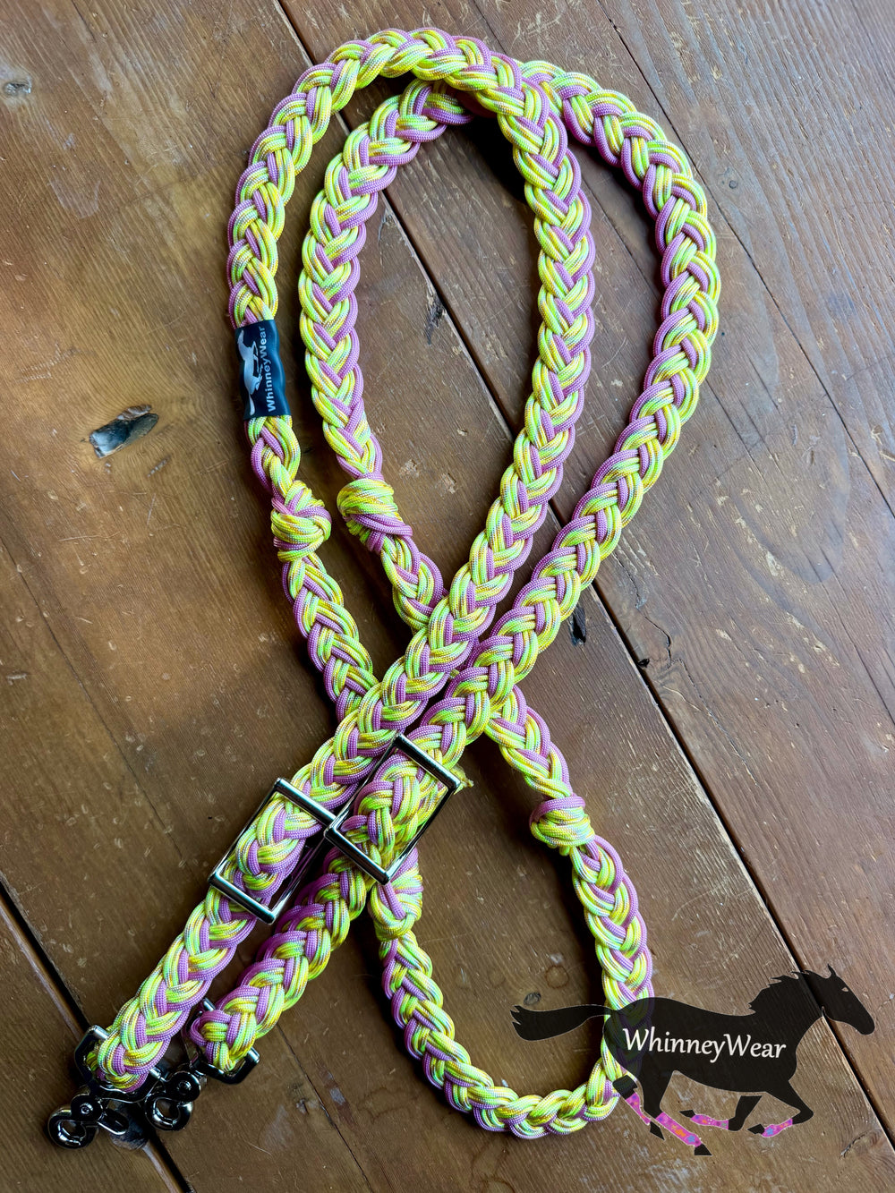 8ft Lemonade Braided Reins