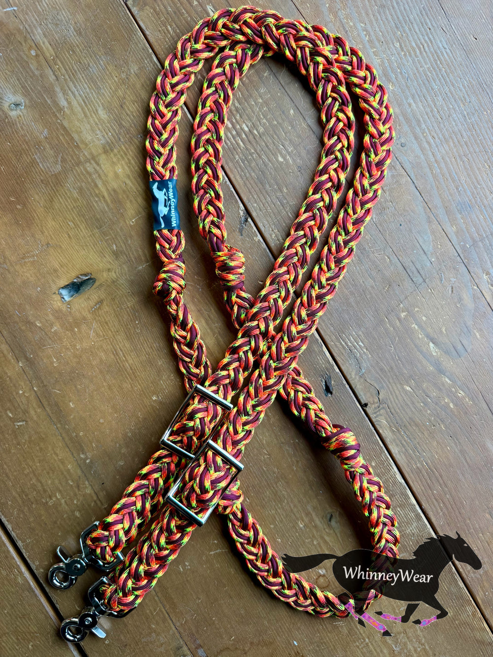 8ft Inferno Braided Reins